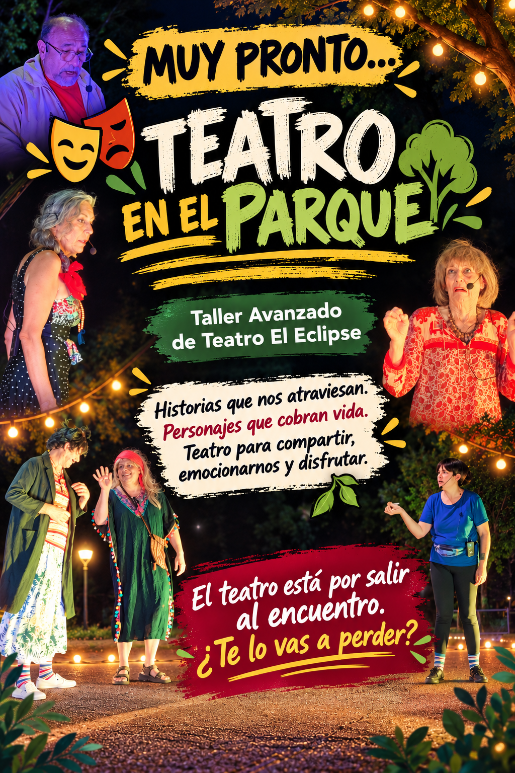 Cartel de Teatro en el Parque